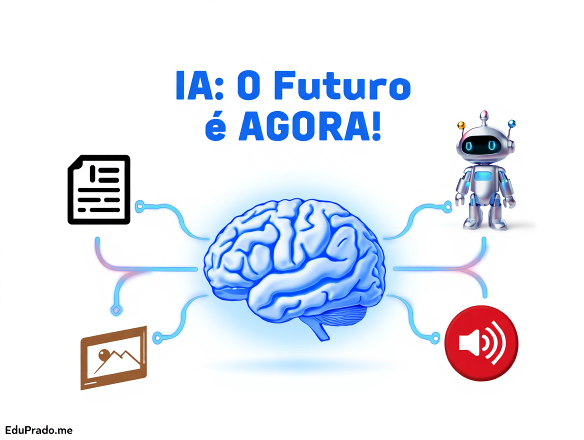 Além dos Chatbots: As 3 Tendências de IA que Realmente Vão Mudar o Jogo (e o Que Isso Significa para Você)